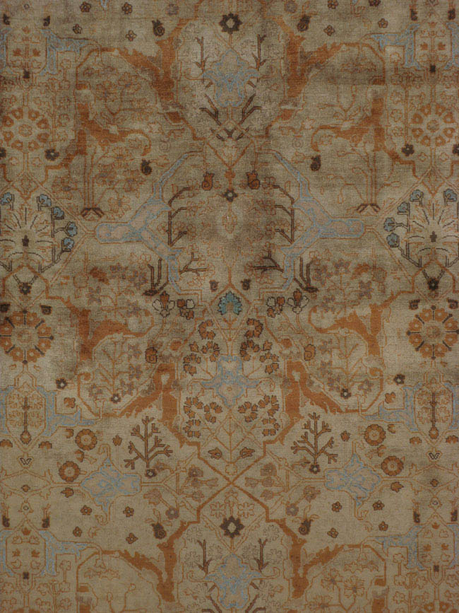 Antique tabriz Carpet - # 40274