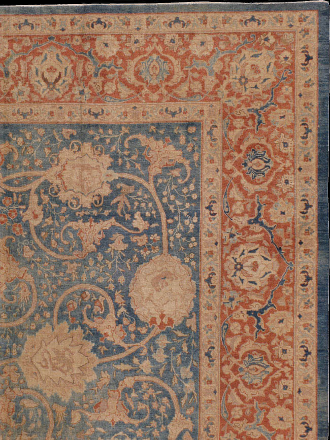 Antique tabriz Carpet - # 40347