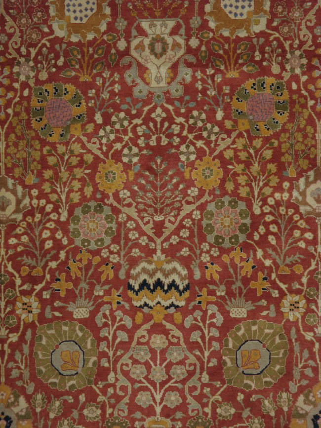 Antique tabriz Carpet - # 40594
