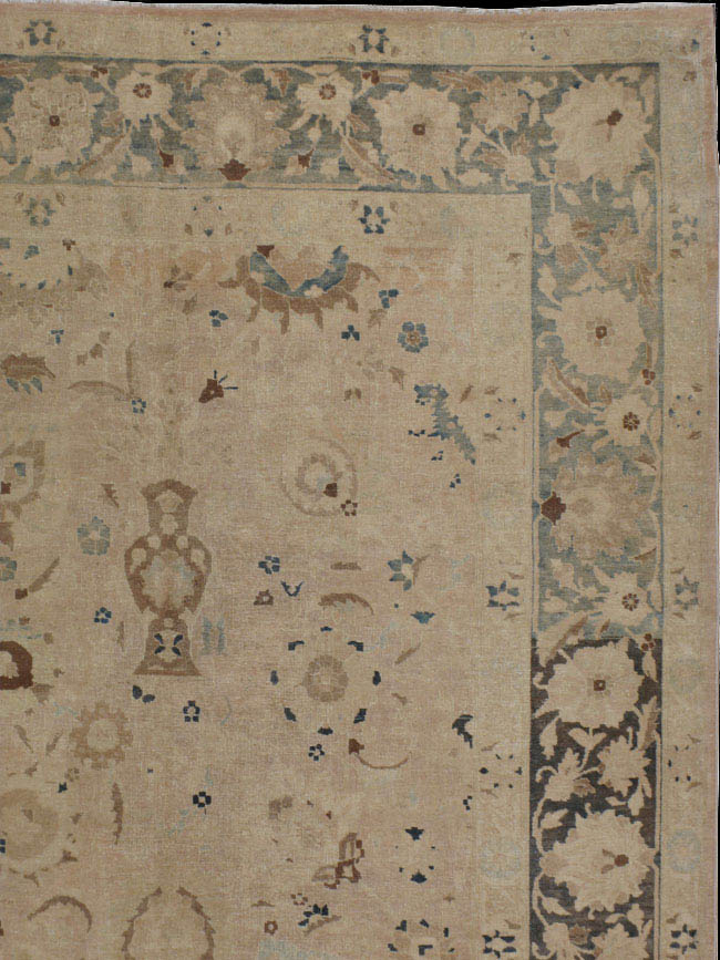 antique tabriz Carpet - # 40603