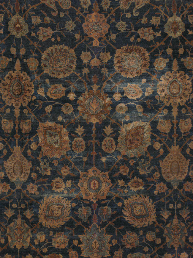 Antique tabriz Carpet - # 40923