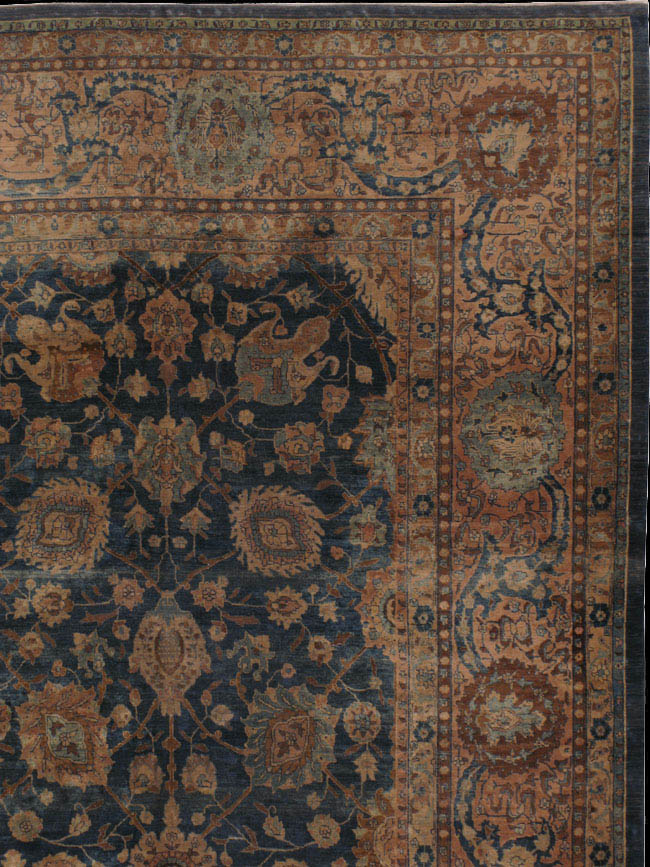 Antique tabriz Carpet - # 40923
