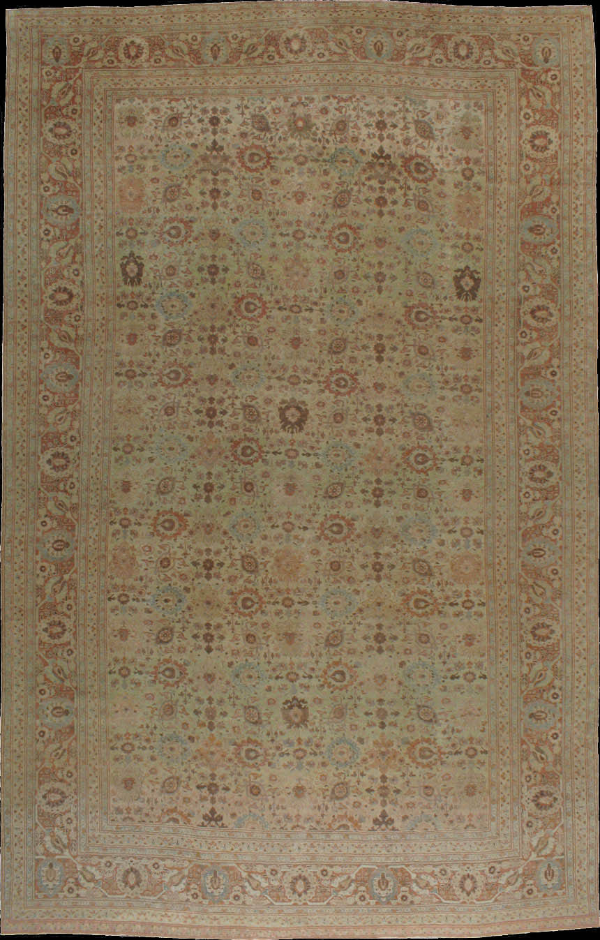 Antique tabriz Carpet - # 41009