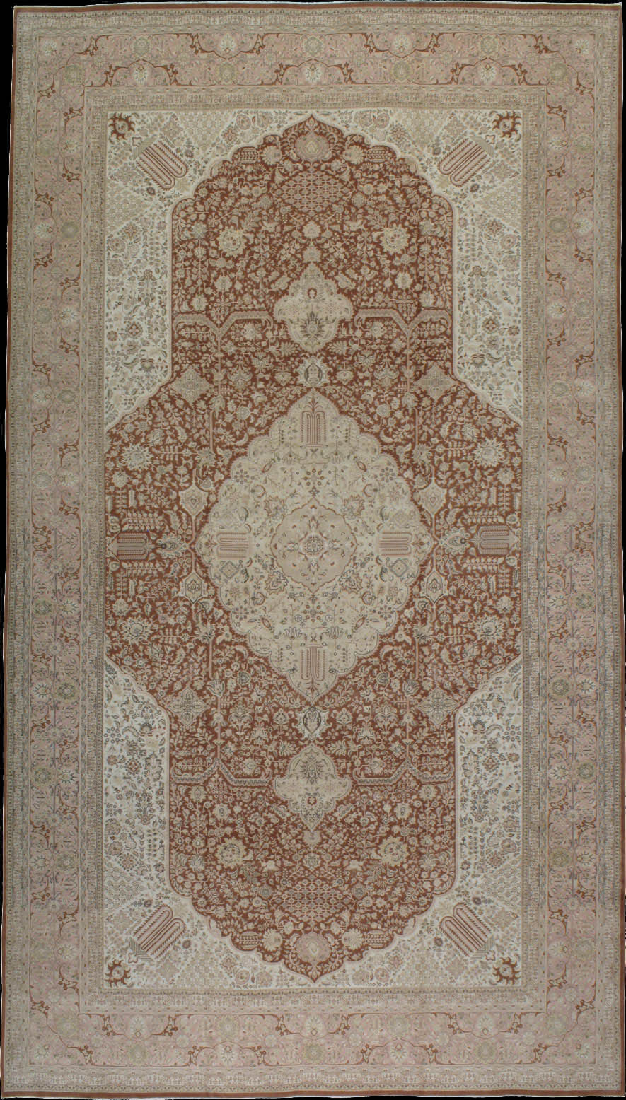 Antique tabriz Carpet - # 41060