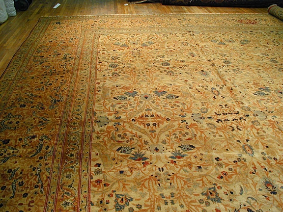 Antique tabriz Carpet - # 4460