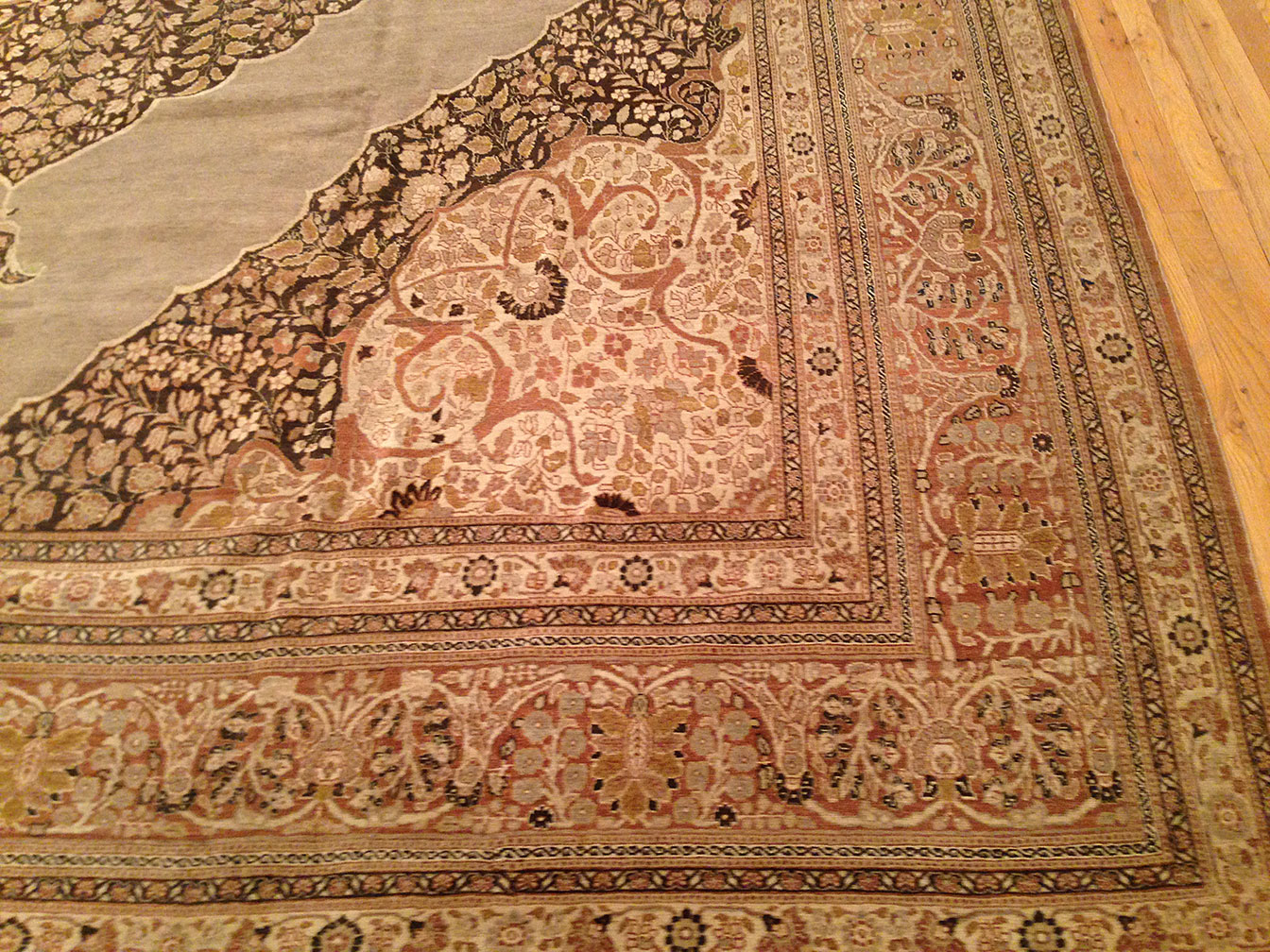 Antique tabriz Carpet - # 50582