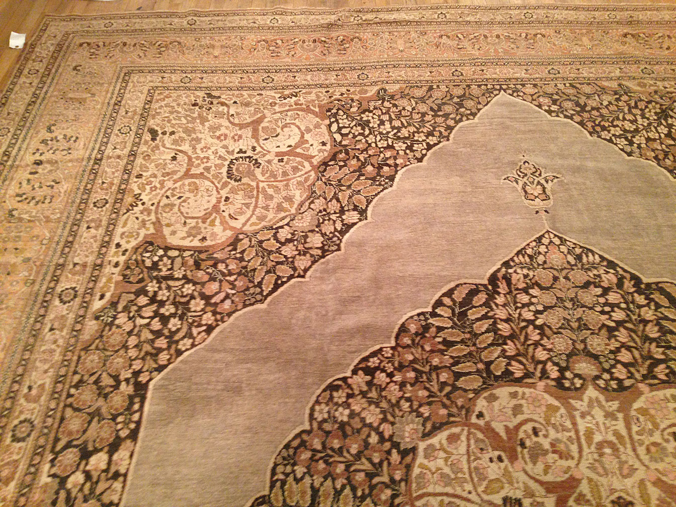 Antique tabriz Carpet - # 50582