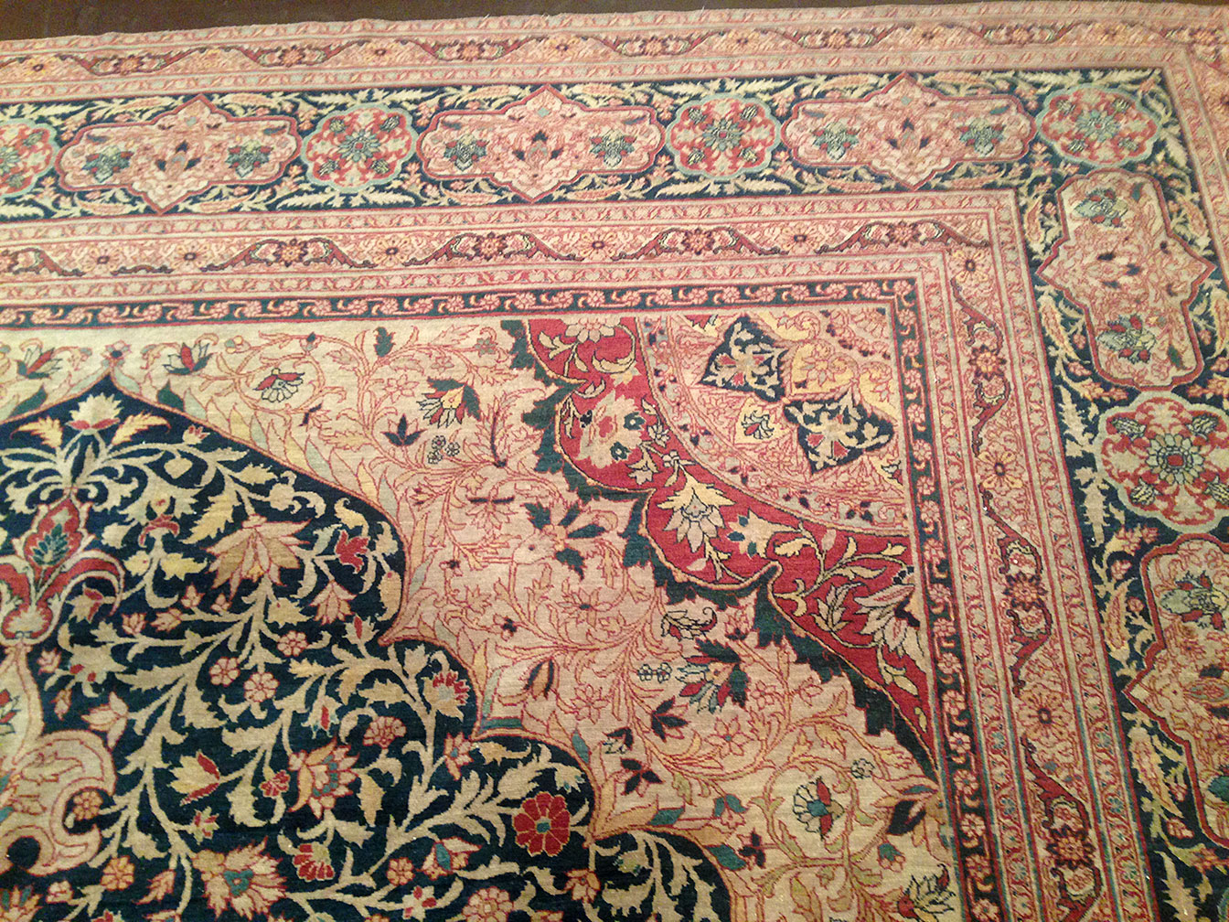 Antique tabriz Carpet - # 50622
