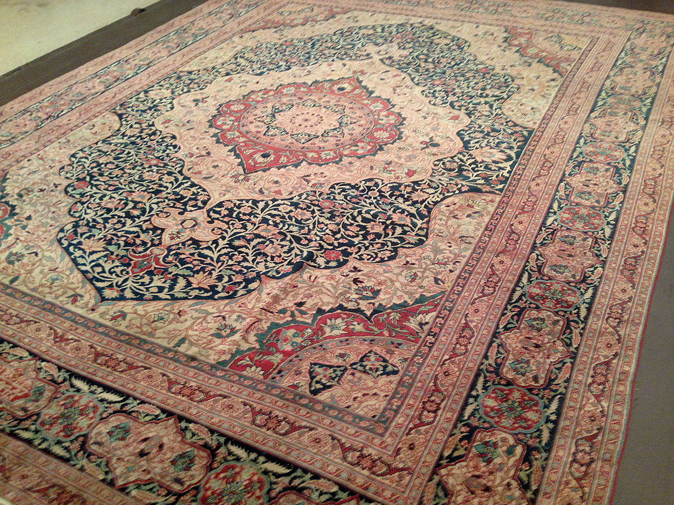 Antique tabriz Carpet - # 50622