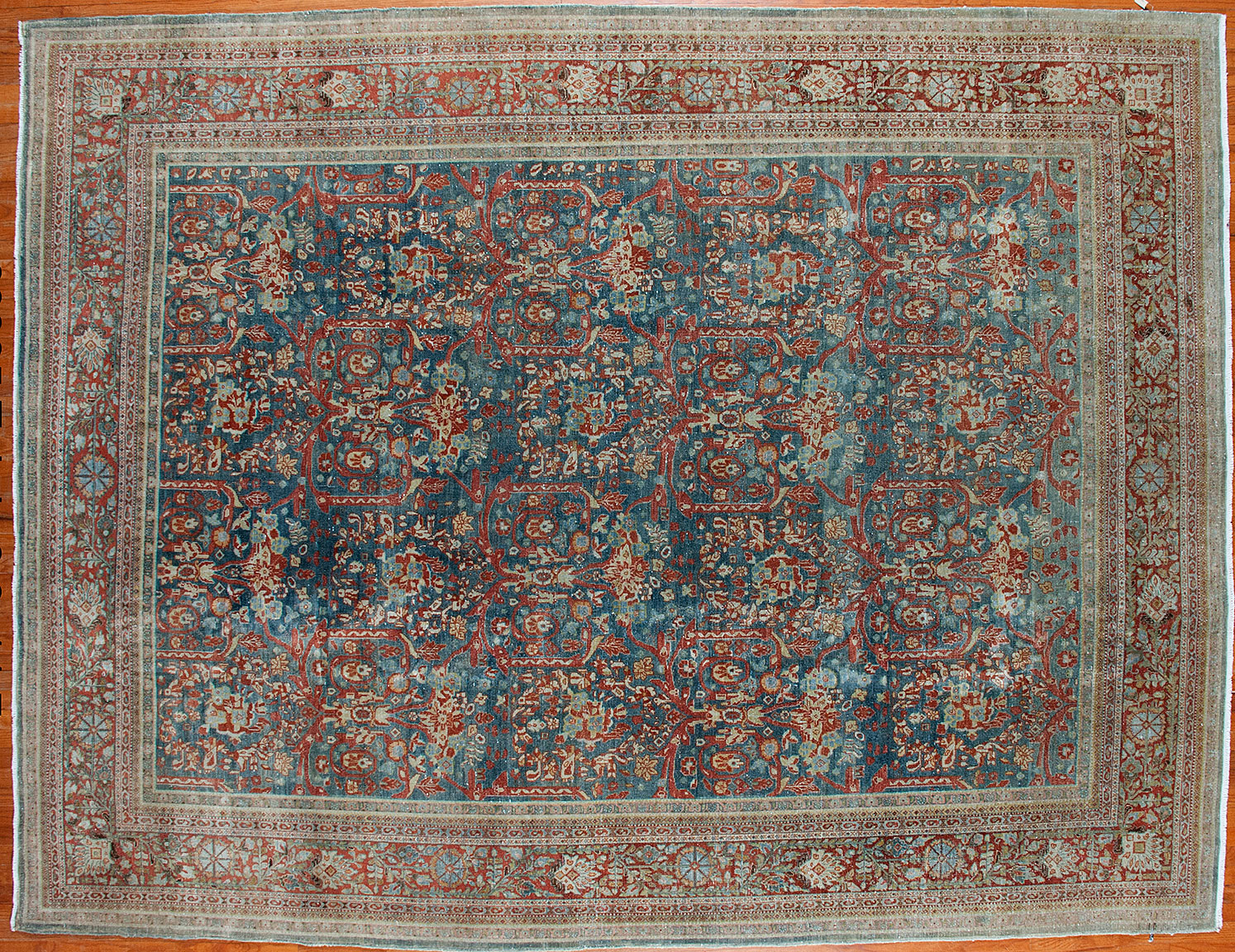 Antique tabriz Carpet - # 50884
