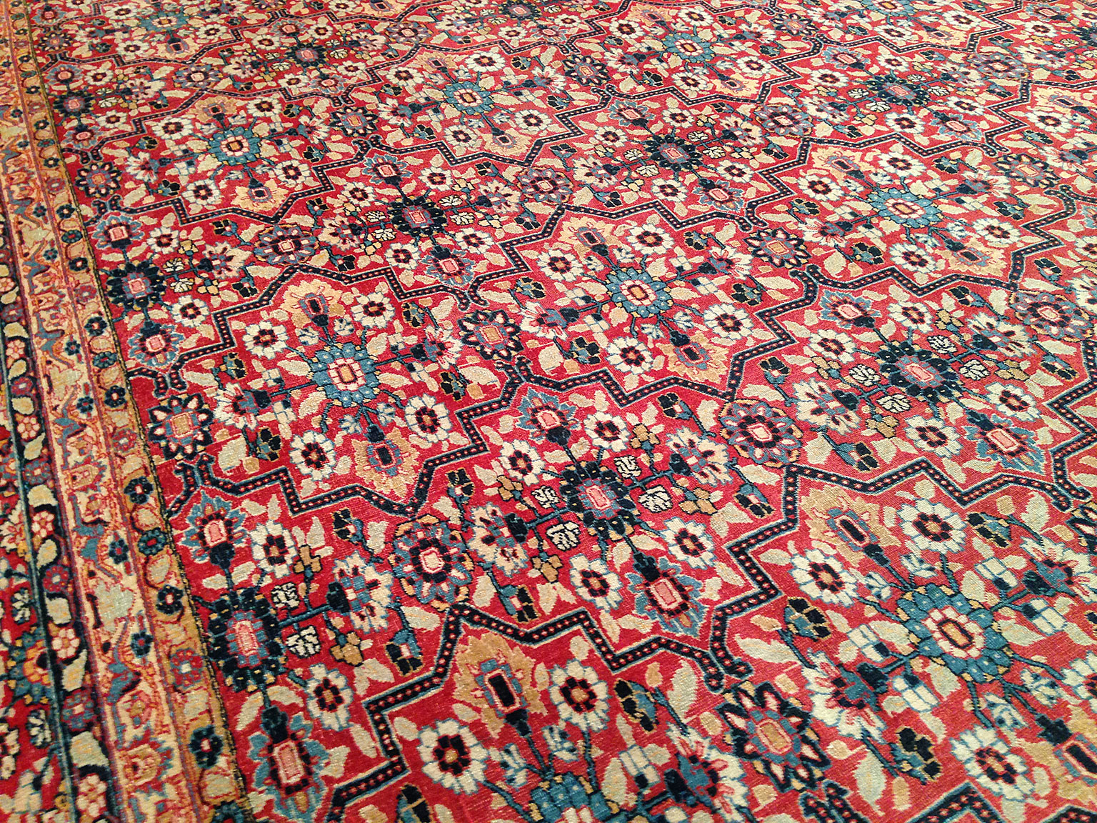 Antique tabriz Carpet - # 50888