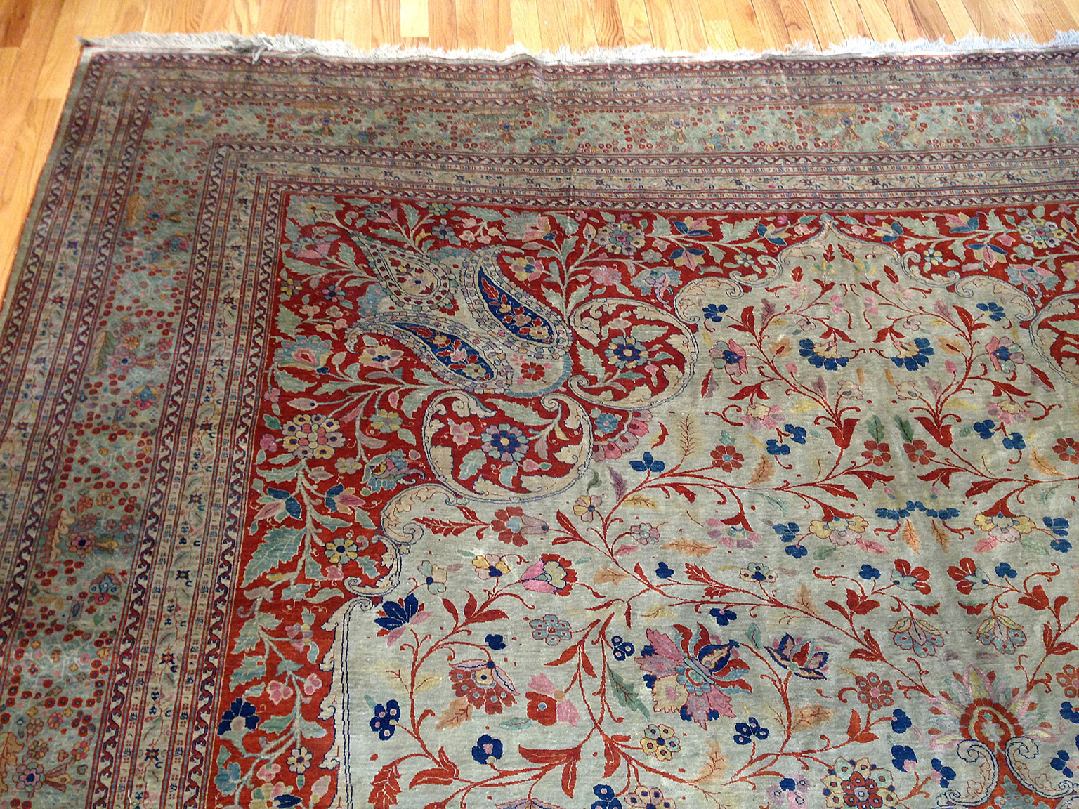 Antique tabriz Carpet - # 50896
