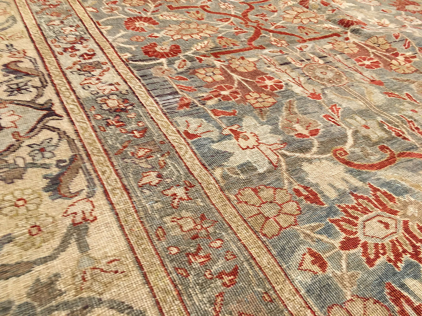 Antique tabriz Carpet - # 51054