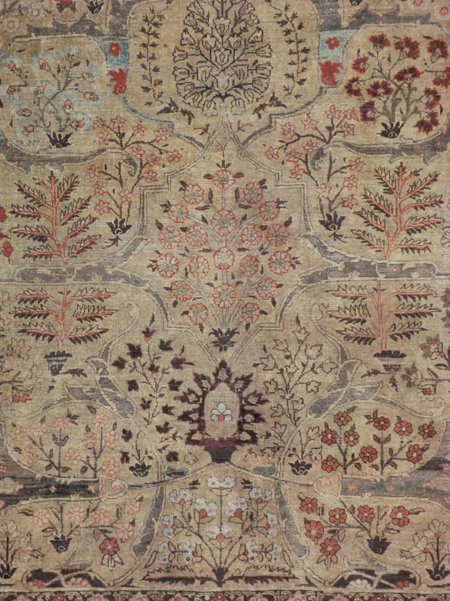 Antique tabriz Carpet - # 51187