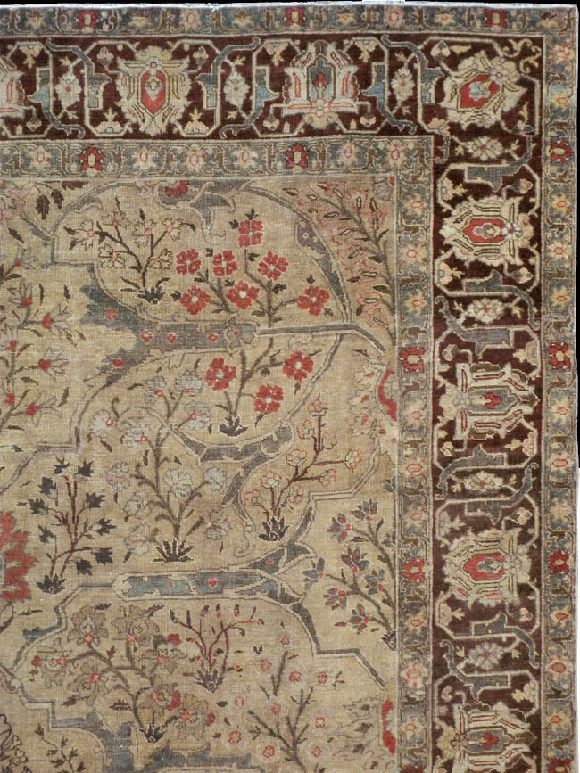 Antique tabriz Carpet - # 51187