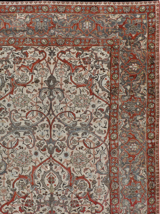 Antique tabriz Carpet - # 51191