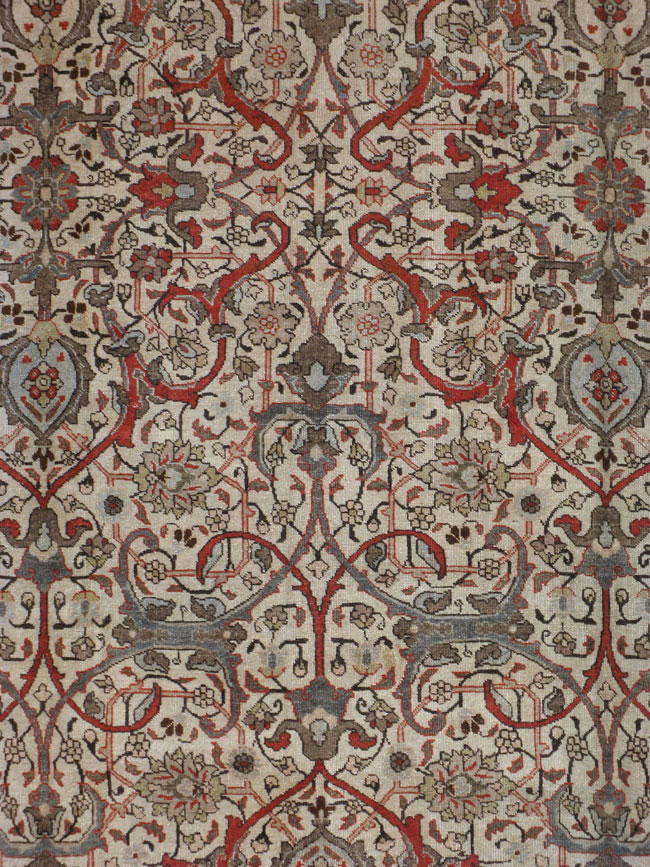 Antique tabriz Carpet - # 51191