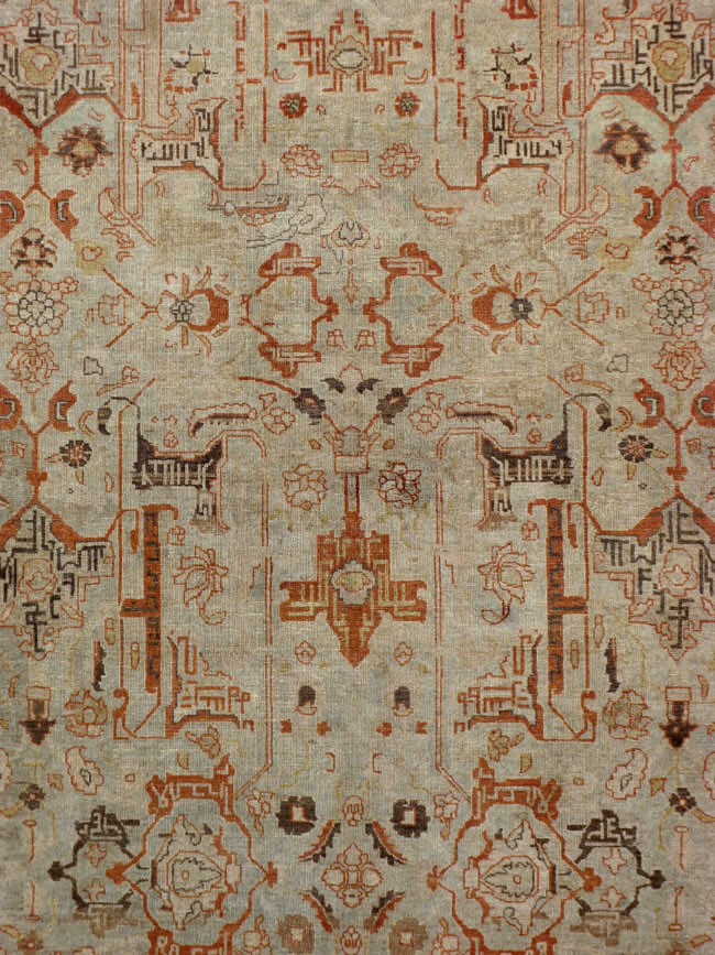 Antique tabriz Carpet - # 51342