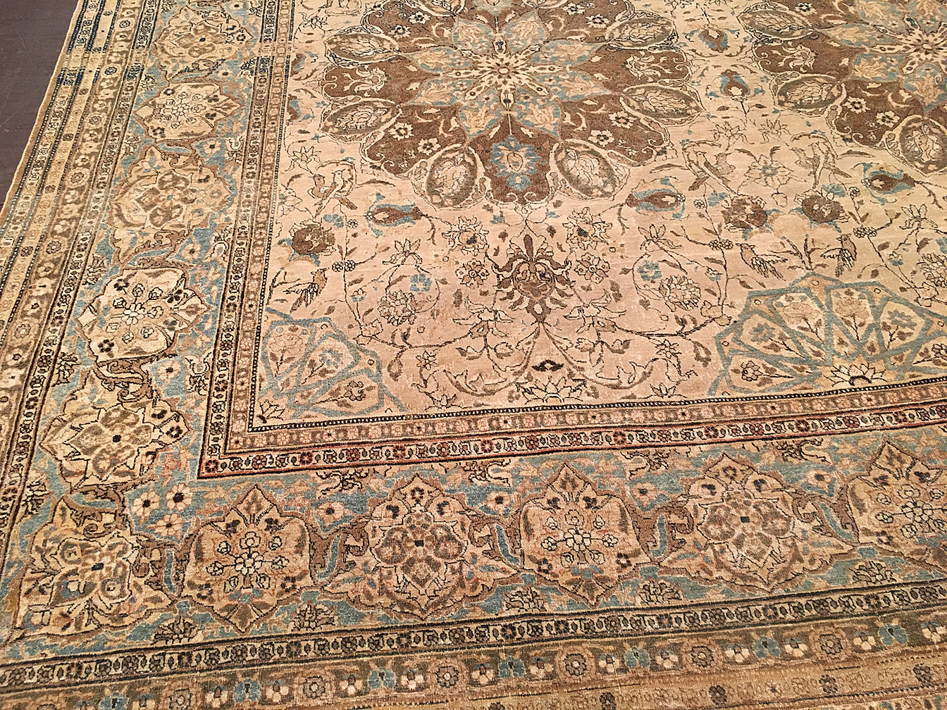 Antique tabriz Carpet - # 51413