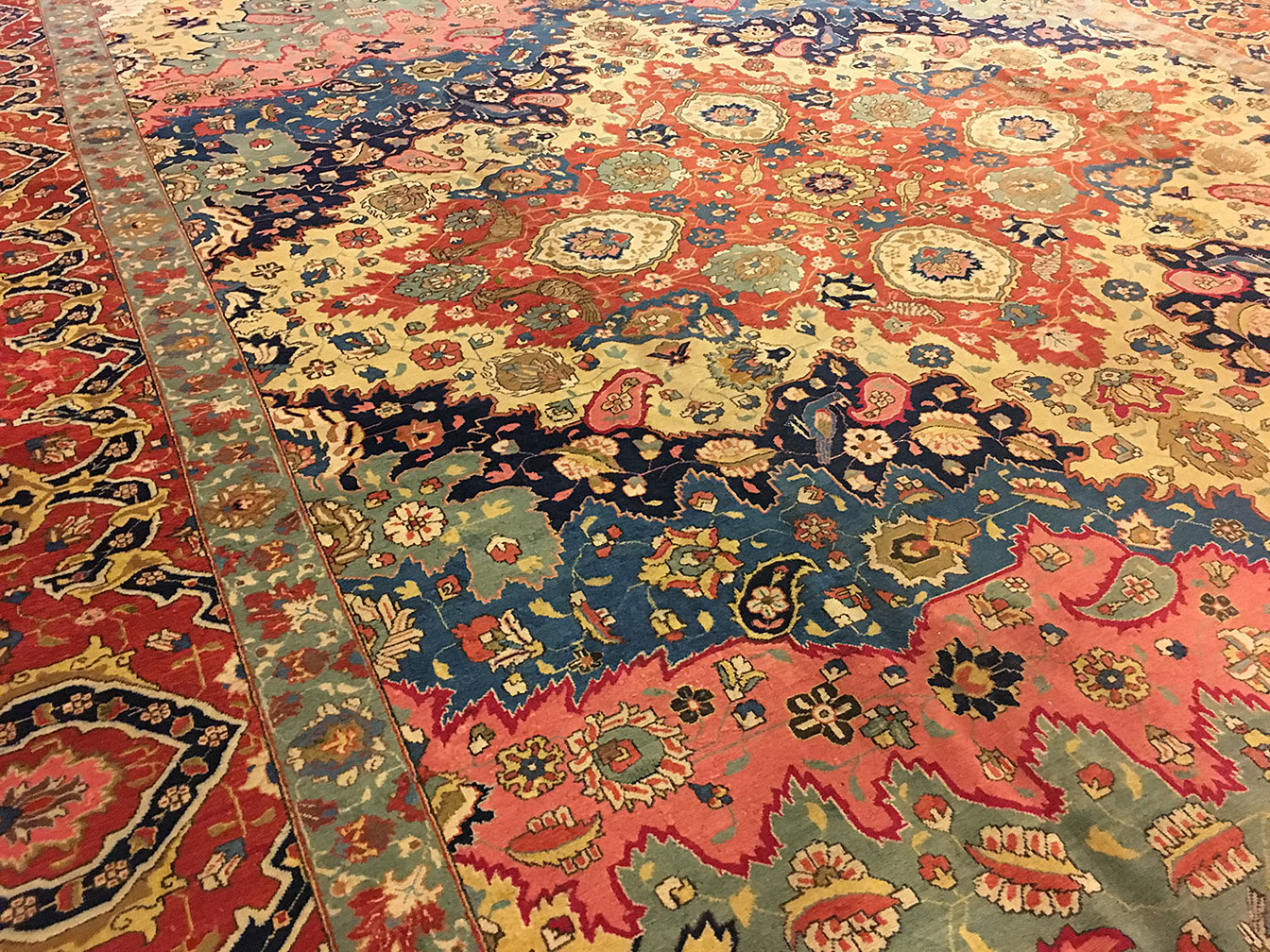 Antique tabriz Carpet - # 51582