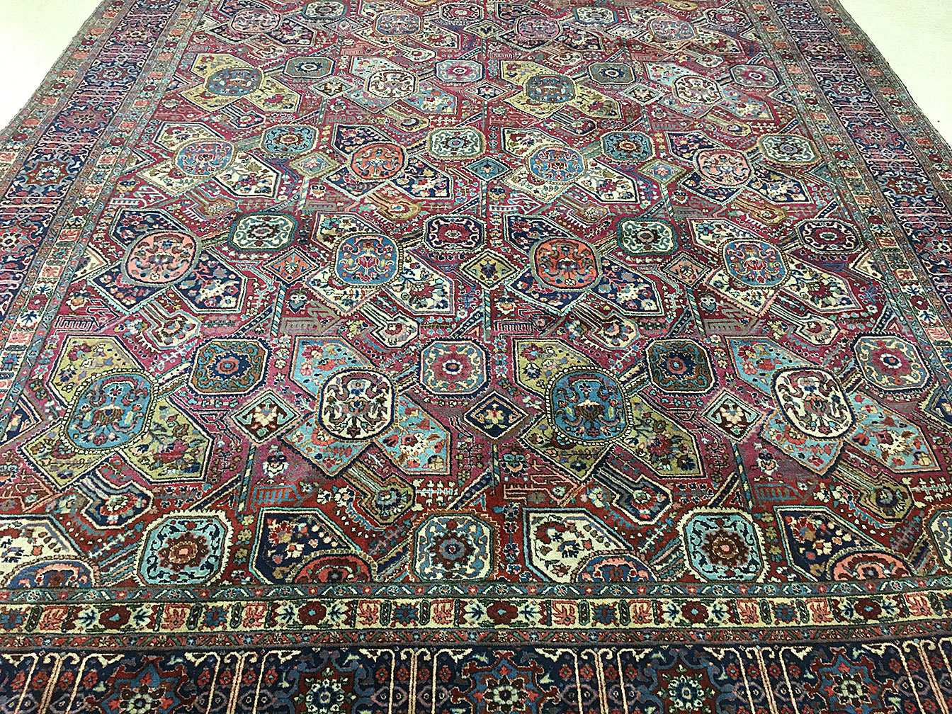 Antique tabriz Carpet - # 51876