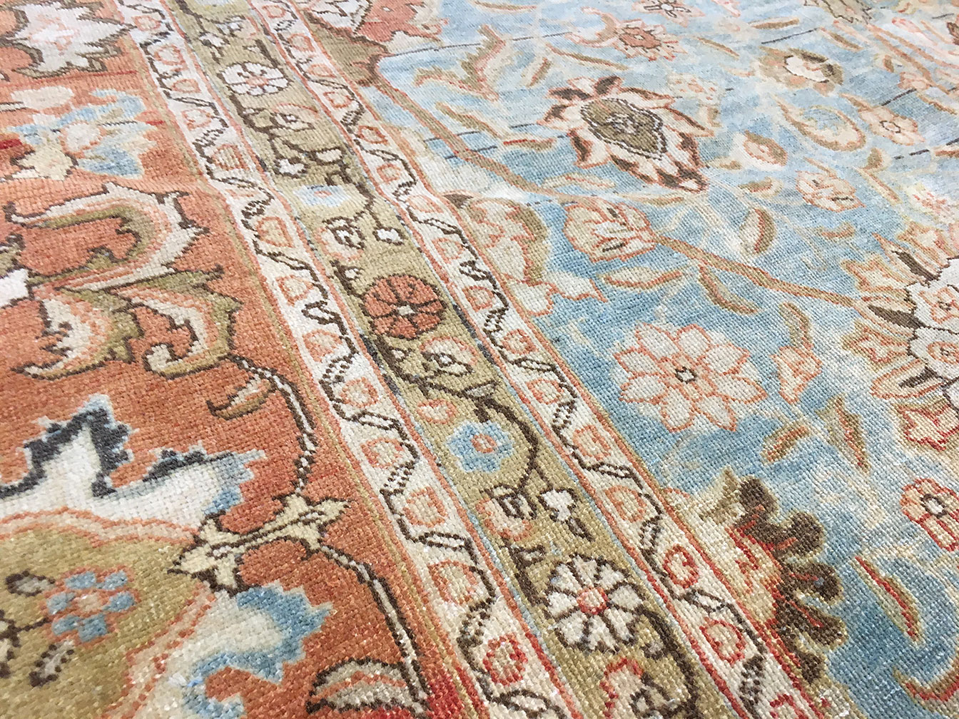 Antique tabriz Carpet - # 52097