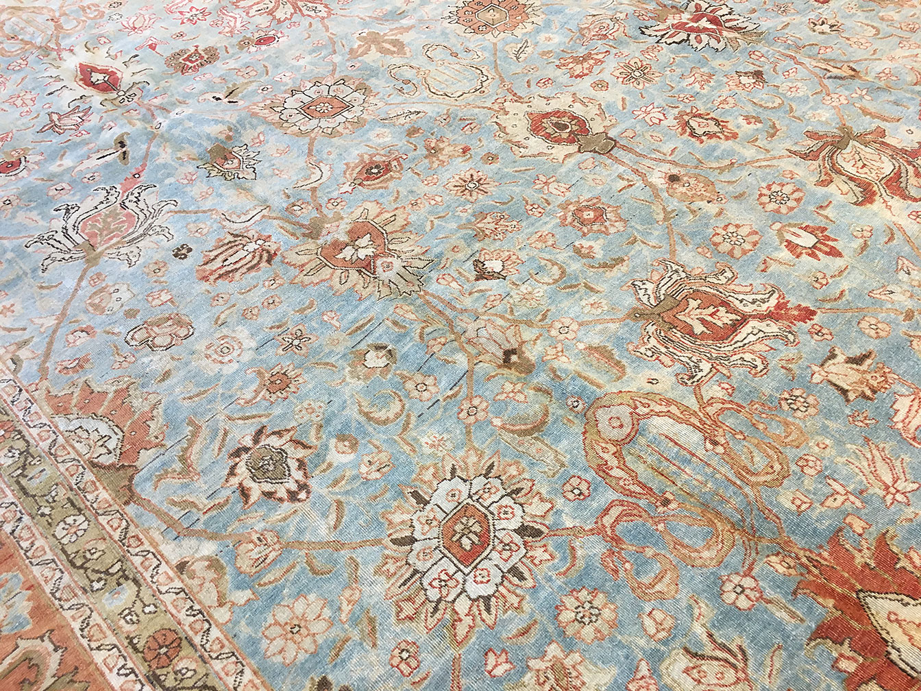 Antique tabriz Carpet - # 52097
