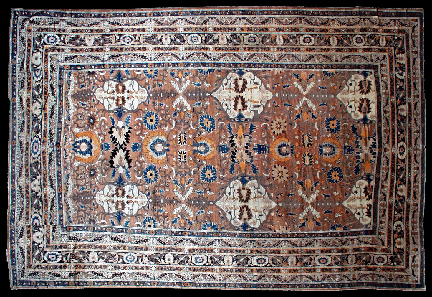 Antique tabriz Carpet - # 52162