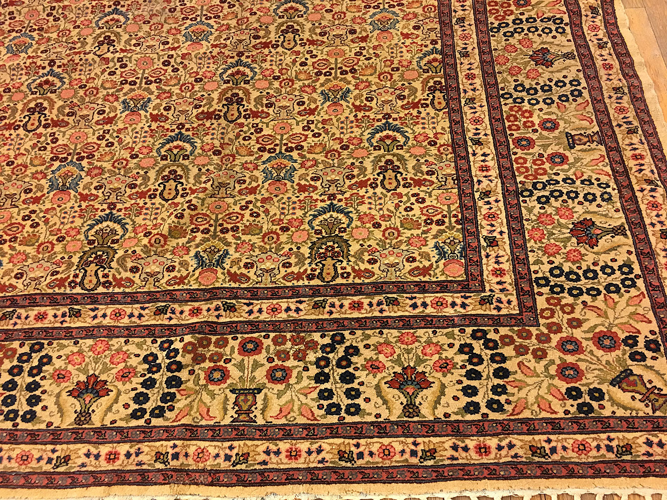 Antique tabriz Carpet - # 52611