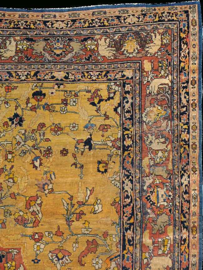 Antique tabriz Carpet - # 53068