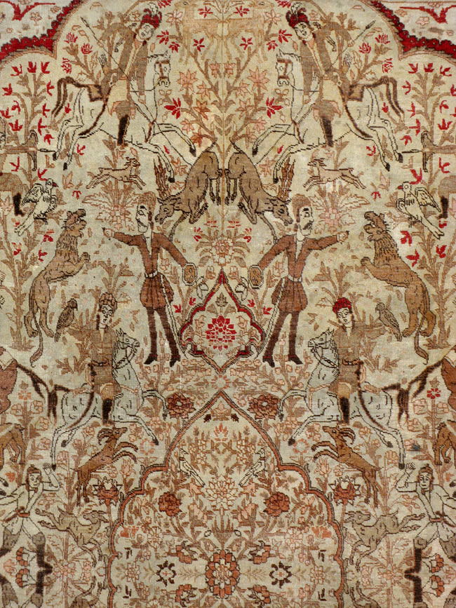 Antique tabriz Carpet - # 53069