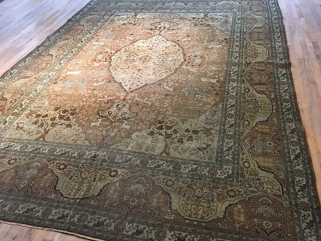 Antique tabriz Carpet - # 53071