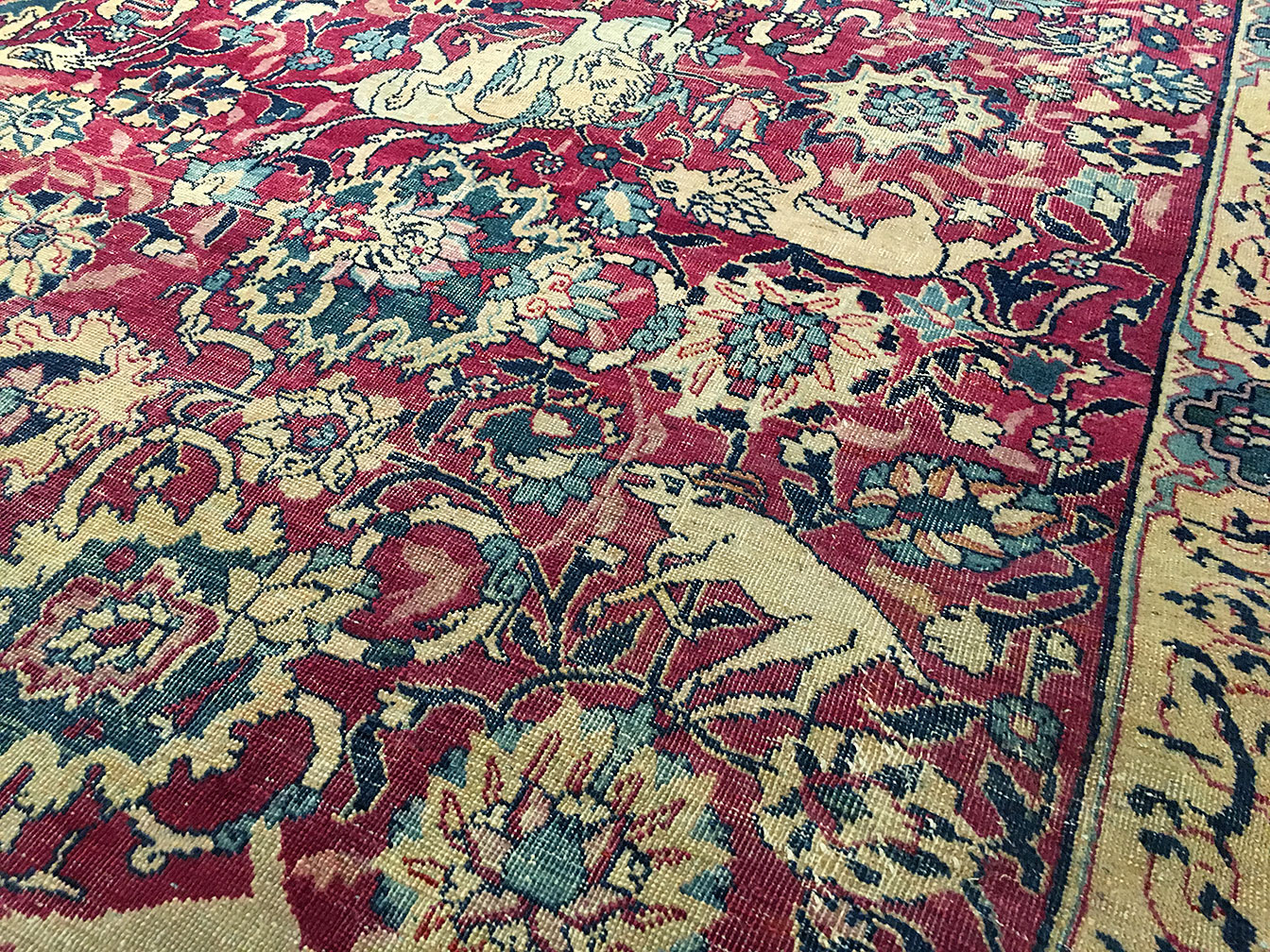 Antique tabriz Carpet - # 53072