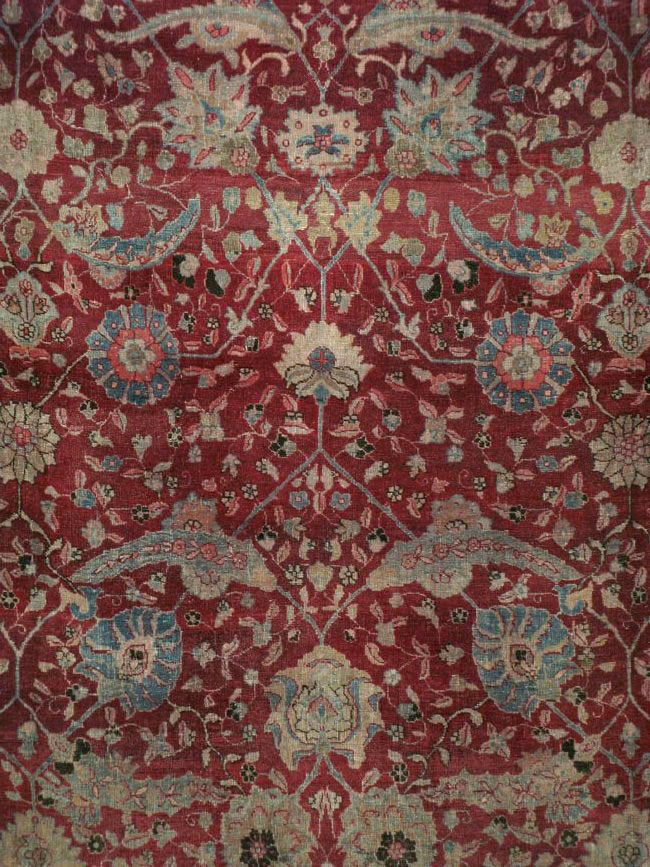 Antique tabriz Carpet - # 53475