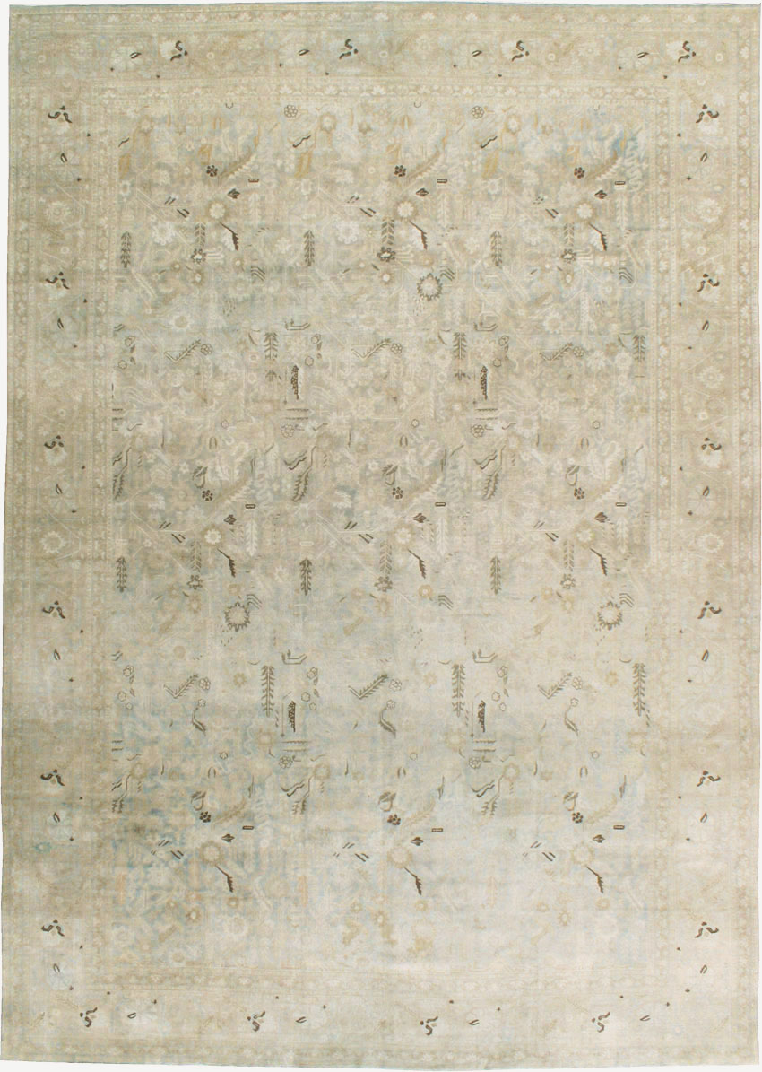 Antique tabriz Carpet - # 54565