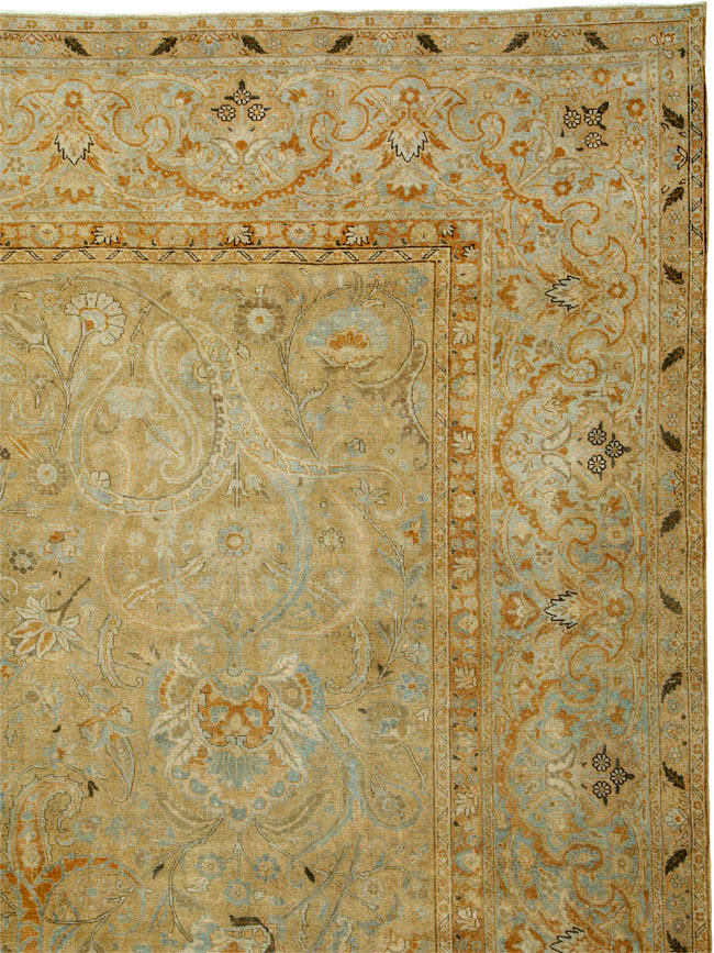 Antique tabriz Carpet - # 55054