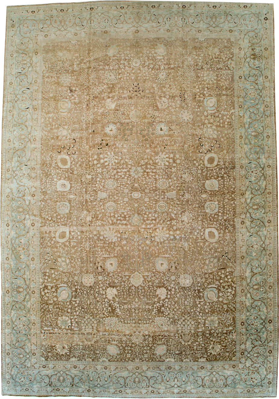 Antique tabriz Carpet - # 55075