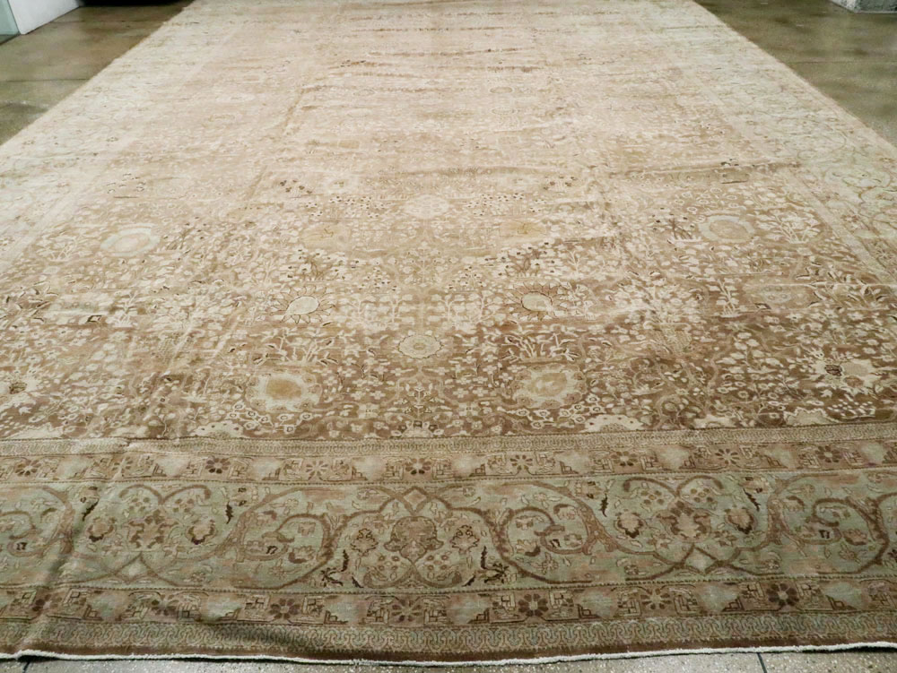 Antique tabriz Carpet - # 55075
