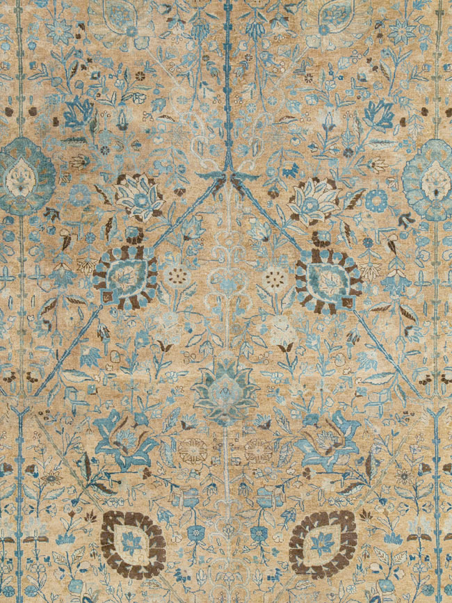 Antique tabriz Carpet - # 55352