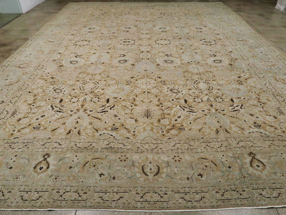 Antique tabriz Carpet - # 56222