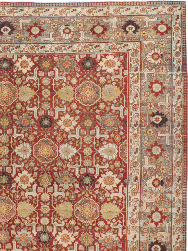Antique tabriz Carpet - # 57282