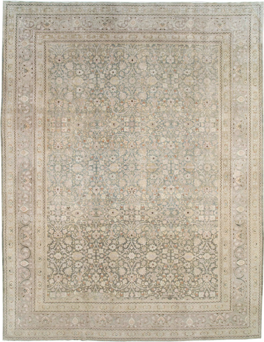 Antique tabriz Carpet - # 57482