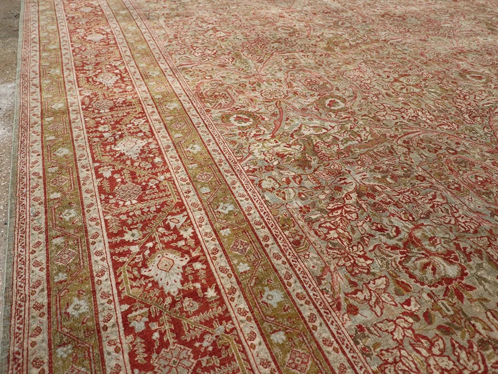 Antique tabriz Carpet - # 57760
