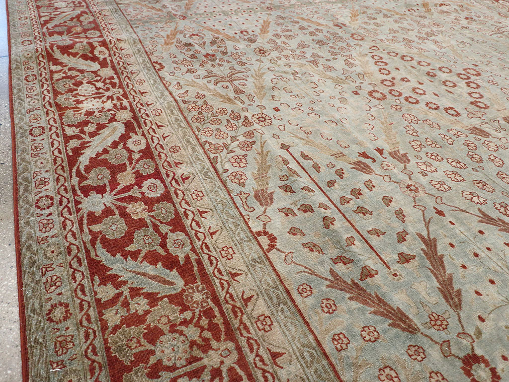 Antique tabriz Carpet - # 57798