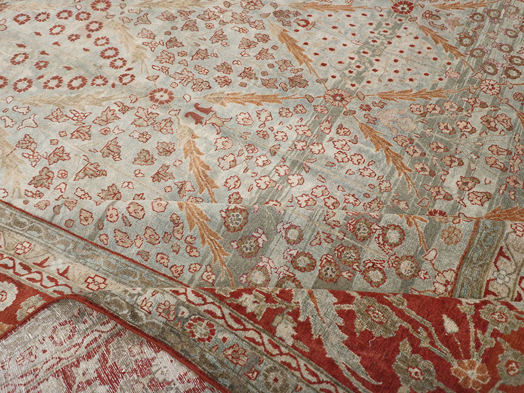 Antique tabriz Carpet - # 57798