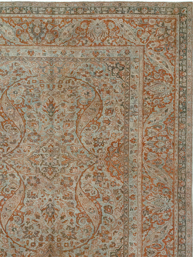 Antique tabriz Carpet - # 57907