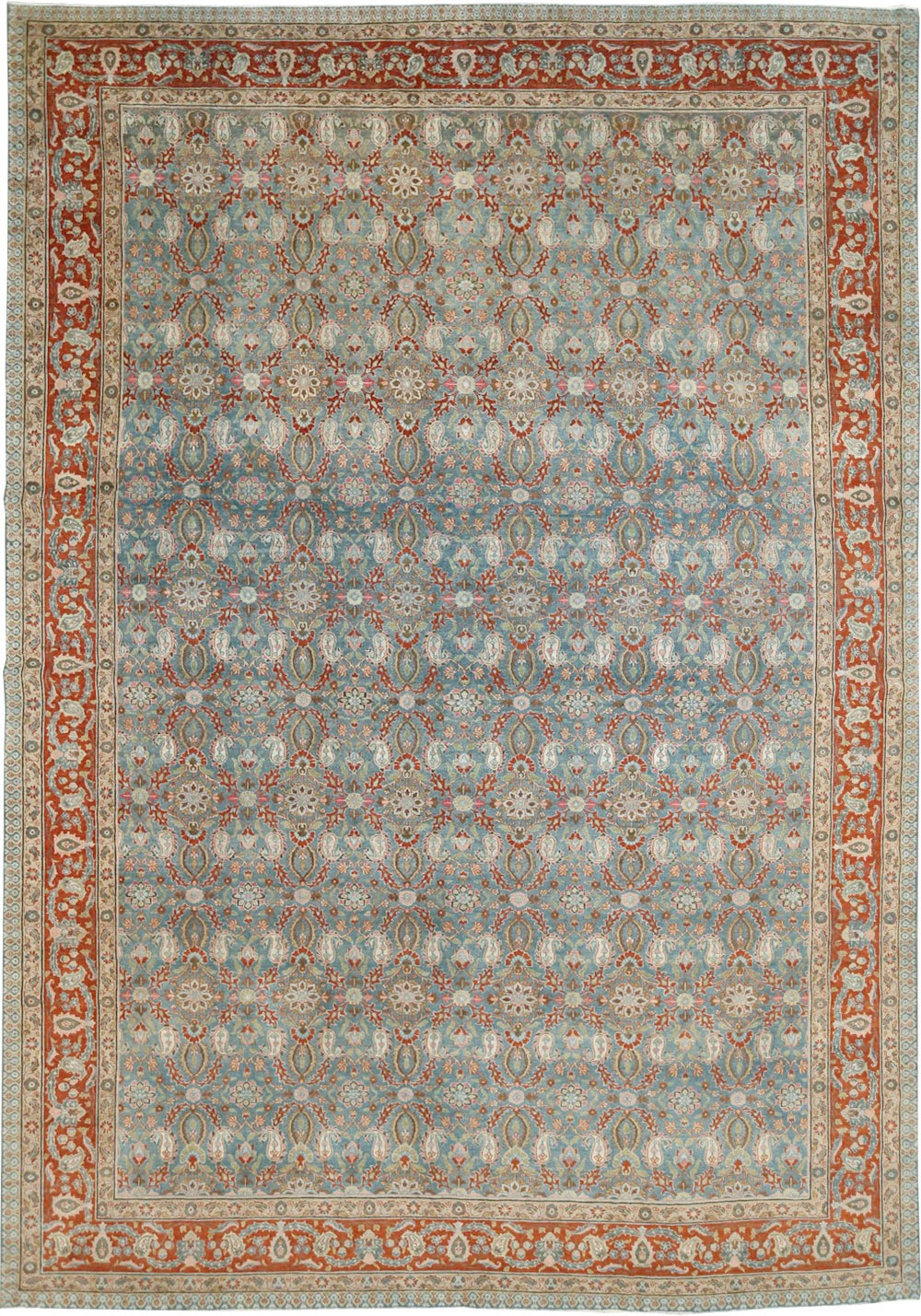 Antique tabriz Carpet - # 57926