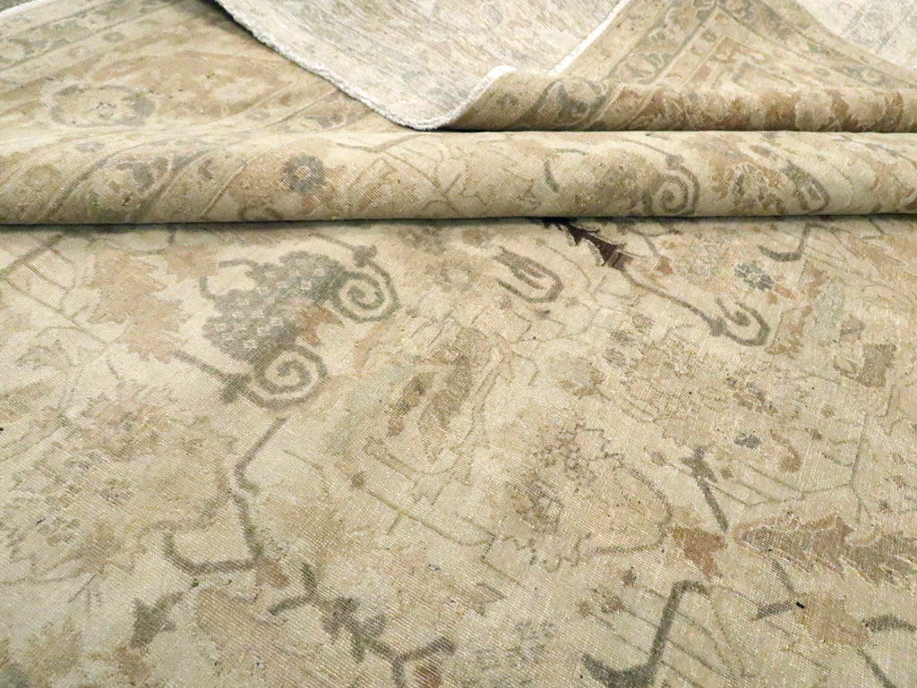 Antique tabriz Carpet - # 58076