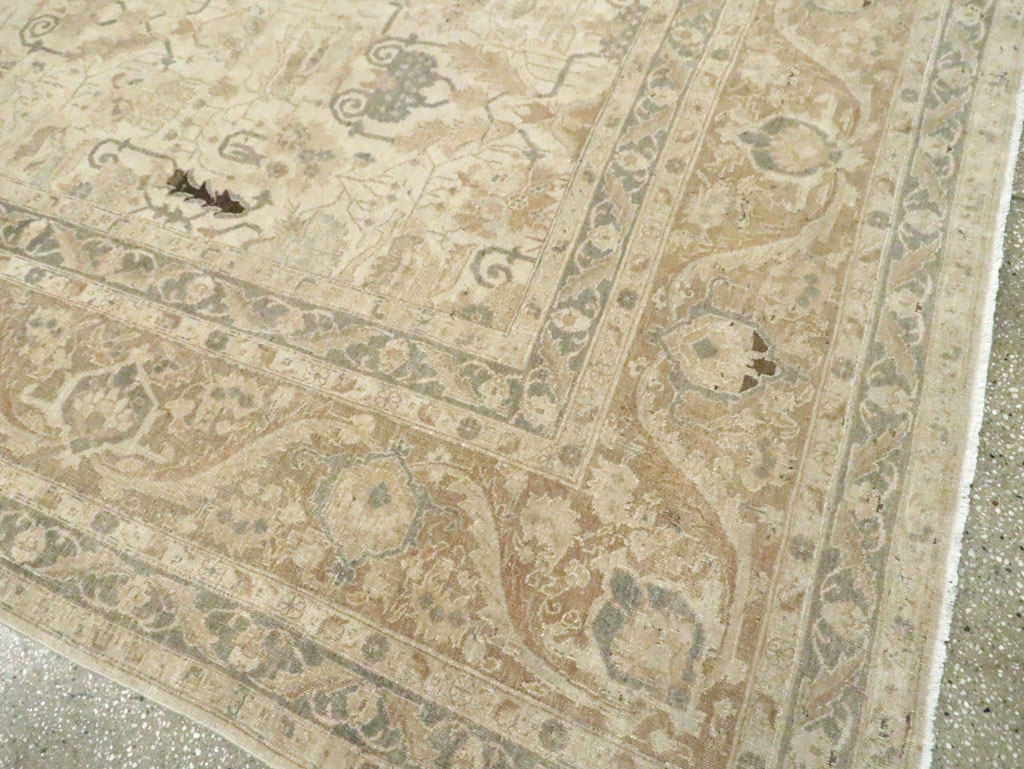 Antique tabriz Carpet - # 58076