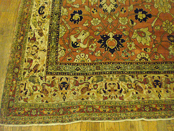 Antique tabriz Carpet - # 6036